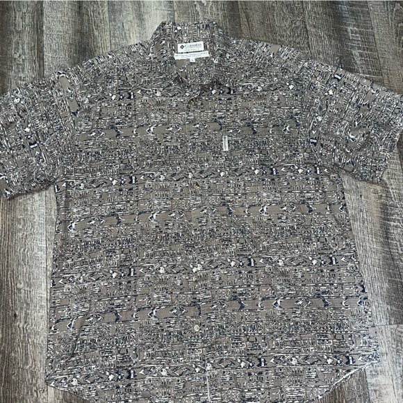 Columbia Other - Vintage Columbia Abstract Pattern Shirt‎ - Size Large